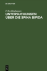 Image for Untersuchungen Uber Die Spina Bifida