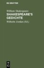 Image for Shakespeare&#39;s Gedichte
