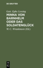 Image for Minna Von Barnhelm Oder Das Soldatengluck: Lustspiel in Funf Aufzugen