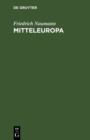 Image for Mitteleuropa: Volkausgabe mit Bulgarien und Mitteleuropa