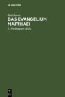 Image for Das Evangelium Matthaei