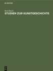 Image for Studien zur Kunstgeschichte