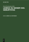 Image for Leibniz als Historiker