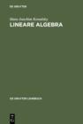 Image for Lineare Algebra