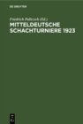 Image for Mitteldeutsche Schachturniere 1923
