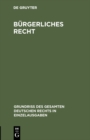 Image for Burgerliches Recht: Sachenrecht.