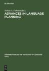 Image for Advances in language planning : 5