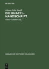 Image for Die Knaffl-Handschrift: Eine obersteirische Volkskunde aus dem Jahre 1813 : 2
