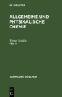 Image for Allgemeine Und Physikalische Chemie. Teil 1