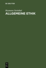 Image for Allgemeine Ethik