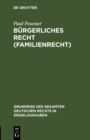 Image for Burgerliches Recht (Familienrecht)