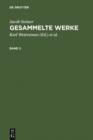 Image for Jacob Steiner: Gesammelte Werke. Band 2 : Band 2.