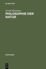 Image for Philosophie der Natur: Abriss der speziellen Kategorienlehre