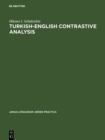 Image for Turkish-english Contrastive Analysis: Turkish Morphology and Corresponding English Structures