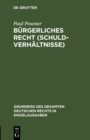 Image for Burgerliches Recht (Schuldverhaltnisse)