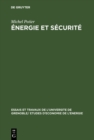 Image for Energie et securite