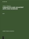 Image for Arthur S. Abramson: Linguistics and Adjacent Arts and Sciences. Part 1