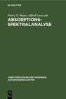 Image for Absorptions-Spektralanalyse