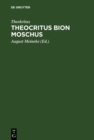 Image for Theocritus Bion Moschus