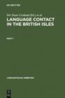 Image for Language contact in the British Isles: Proceedings of the Eighth International Symposium on Language Contact in Europe, Douglas, Isle of Man, 1988