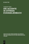 Image for Die Accente in Otfrids Evangelienbuch: Eine Metrische Untersuchung