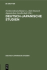 Image for Deutsch-japanische Studien