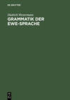 Image for Grammatik Der Ewe-sprache