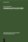 Image for Ionenaustauscher: Eigenschaften Und Anwendungen