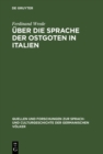 Image for Uber die Sprache der Ostgoten in Italien : 68