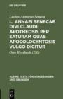 Image for L. Annaei Senecae Divi Claudii apotheosis per saturam quae apocolocyntosis vulgo dicitur : 154