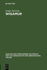 Image for Wigamur: Eine Litterarhistorische Untersuchung