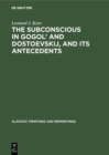 Image for subconscious in Gogol&#39; and Dostoevskij, and its antecedents