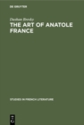 Image for The art of Anatole France : 17