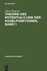 Image for Theorie des Potentials und der Kugelfunktionen, Band 1