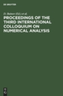 Image for Proceedings of the Third International Colloquium on Numerical Analysis