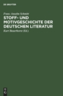 Image for Stoff- Und Motivgeschichte Der Deutschen Literatur