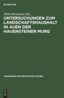 Image for Untersuchungen Zum Landschaftshaushalt in Auen Der Hauensteiner Murg