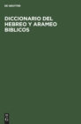 Image for Diccionario del Hebreo Y Arameo Biblicos
