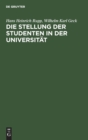 Image for Die Stellung Der Studenten in Der Universitat
