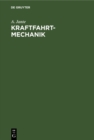 Image for Kraftfahrt-Mechanik