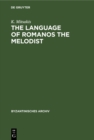 Image for Language of Romanos the Melodist