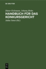 Image for Handbuch fur das Konkursgericht