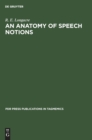 Image for An anatomy of speech notions