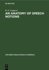 Image for anatomy of speech notions