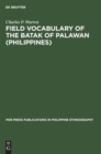 Image for Field Vocabulary of the Batak of Palawan (Philippines)
