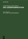 Image for Weiss- und Samischgerbung: Ein Handbuch uber die Herstellung primitiver und edler Leder