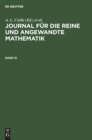 Image for Journal fur die reine und angewandte Mathematik Journal fur die reine und angewandte Mathematik