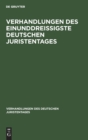 Image for Verhandlungen Des Einunddreißigste Deutschen Juristentages - Gutachten