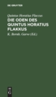 Image for Die Oden Des Quintus Horatius Flakkus