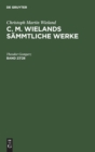 Image for Christoph Martin Wieland: C. M. Wielands Sammtliche Werke. Band 27/28